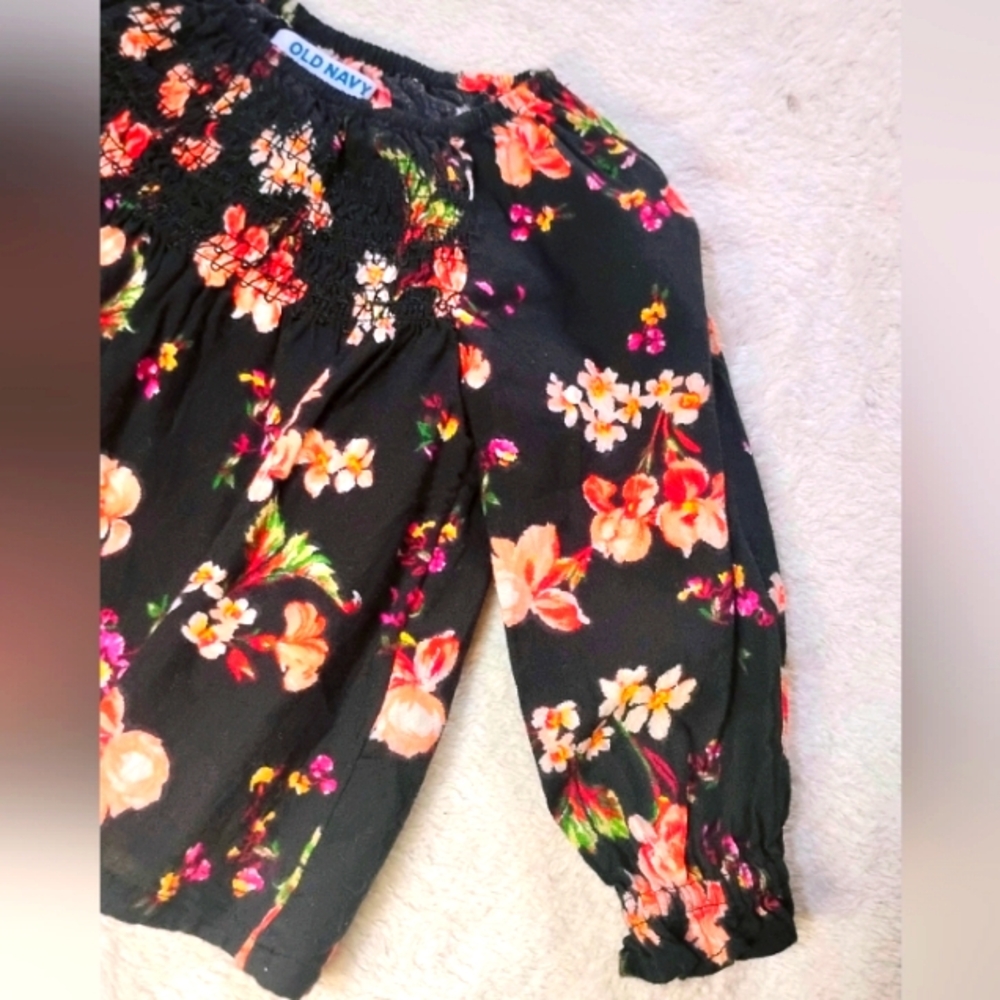 Old Navy Kids Floral Blouse